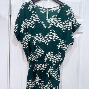 Fighting Eel Ava Sky green fish romper provence sz M